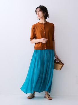 「nissen（ニッセン）のアイテム」を使った、nissen Ladies Modelsさん（レディース・160cm）の夏コーディネート