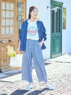 「pattok」｜「アイテム（ジャケット/アウター）」を使った、nissen Ladies Modelsさん（レディース・167cm）の冬コーディネート