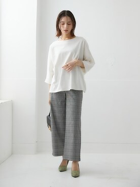 nissen Ladies Modelsさん（レディース・160cm）の夏コーディネート