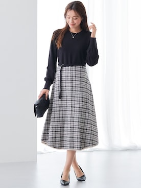 nissen Ladies Modelsさん(レディース・167cm)の秋コーディネート