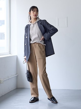 nissen Ladies Modelsさん（レディース・166cm）の冬コーディネート
