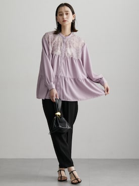 nissen Ladies Modelsさん（レディース・169cm）の春コーディネート