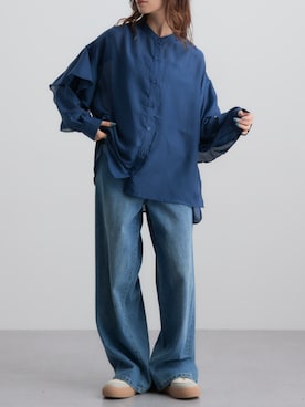 「nissen（ニッセン）のアイテム」を使った、nissen Ladies Modelsさん（レディース・154cm）の秋コーディネート