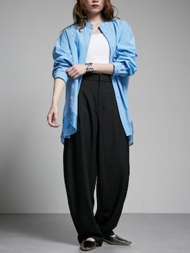 「Soiunique（スワユニーク）のアイテム」を使った、nissen Ladies Modelsさん（レディース・154cm）の夏コーディネート