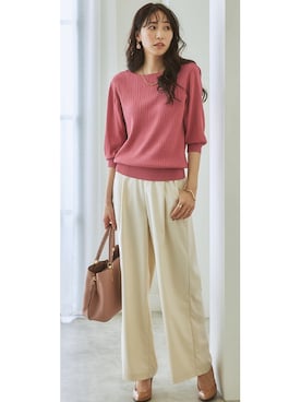 nissen Ladies Modelsさん(レディース・168cm)の春コーディネート