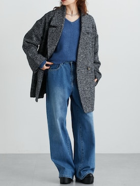 nissen Ladies Modelsさん（レディース・154cm）の秋コーディネート