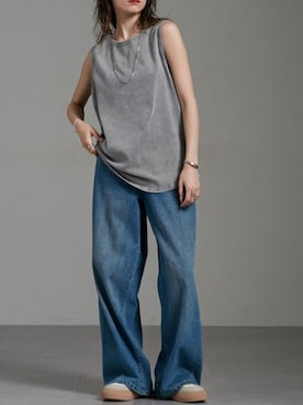 「nissen（ニッセン）のアイテム」を使った、nissen Ladies Modelsさん（レディース・154cm）の秋コーディネート