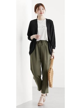 nissen Ladies Modelsさん(レディース・167cm)の春コーディネート