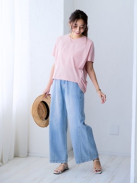 nissen Ladies Modelsさん（レディース・165cm）の春コーディネート