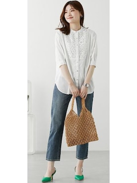 nissen Ladies Modelsさん（レディース・167cm）の春コーディネート