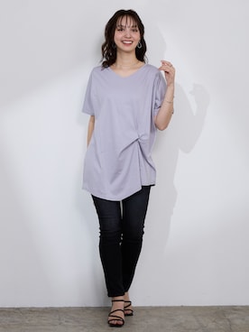 nissen Ladies Modelsさん（レディース・163cm）の夏コーディネート