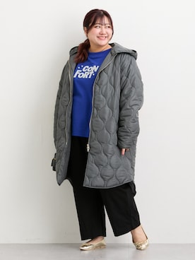 「nissen（ニッセン）のアイテム」を使った、nissen Ladies Modelsさん（レディース・158cm）の秋コーディネート