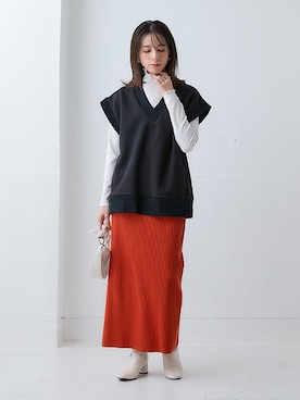 nissen Ladies Modelsさん（レディース・160cm）の秋コーディネート