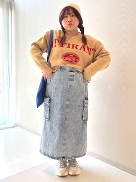 nissen Ladies Modelsさん（レディース・155cm）の冬コーディネート