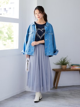 nissen Ladies Modelsさん（レディース・160cm）の夏コーディネート