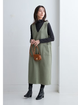 nissen Ladies Modelsさん（レディース・160cm）の秋コーディネート