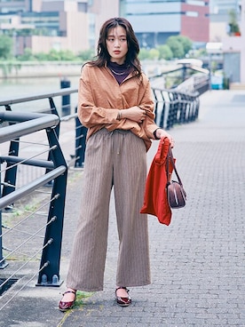 nissen Ladies Modelsさん（レディース・170cm）の秋コーディネート