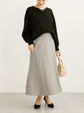 「nissen（ニッセン）のアイテム」を使った、nissen Ladies Modelsさん（レディース・160cm）の秋コーディネート