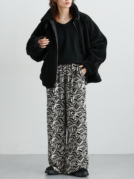 nissen Ladies Modelsさん（レディース・154cm）の秋コーディネート