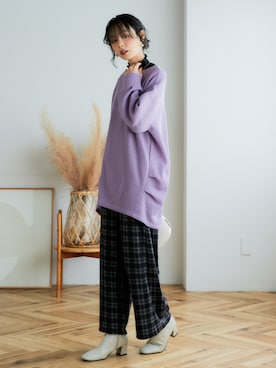 「nissen（ニッセン）のアイテム」を使った、nissen Ladies Modelsさん（レディース・163cm）の秋コーディネート