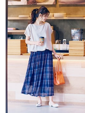 nissen Ladies Modelsさん（レディース・168cm）の春コーディネート