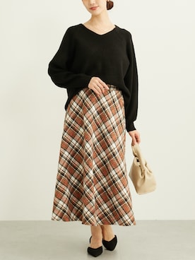 nissen Ladies Modelsさん（レディース・160cm）の秋コーディネート