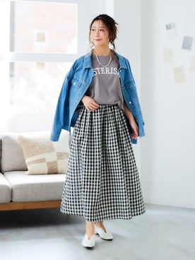 nissen Ladies Modelsさん（レディース・160cm）の春コーディネート