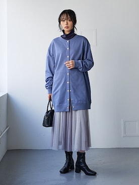 nissen Ladies Modelsさん（レディース・165cm）の冬コーディネート