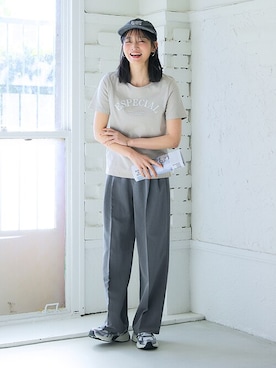 nissen Ladies Modelsさん（レディース・164cm）の春コーディネート