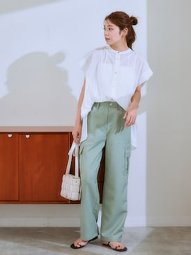 nissen Ladies Modelsさん（レディース・160cm）の夏コーディネート