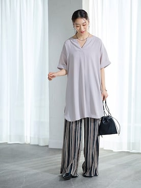 nissen Ladies Modelsさん（レディース・166cm）の春コーディネート