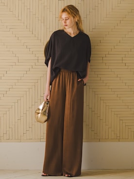 nissen Ladies Modelsさん（レディース・174cm）の春コーディネート