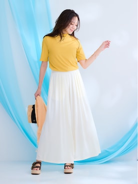 nissen Ladies Modelsさん（レディース・165cm）の春コーディネート