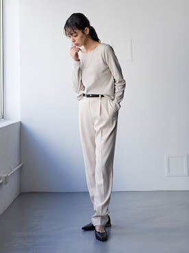 nissen Ladies Modelsさん（レディース・165cm）の冬コーディネート