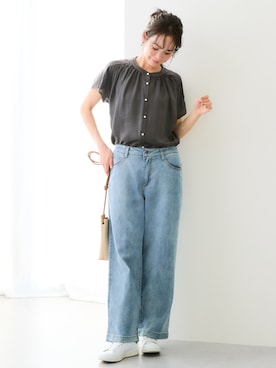 nissen Ladies Modelsさん（レディース・167cm）の春コーディネート