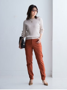 nissen Ladies Modelsさん（レディース・165cm）の冬コーディネート
