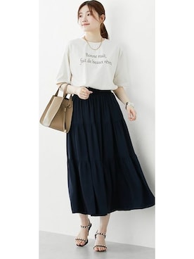 nissen Ladies Modelsさん（レディース・167cm）の春コーディネート