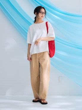 nissen Ladies Modelsさん(レディース・163cm)の春コーディネート
