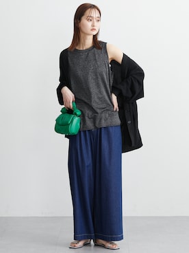 nissen Ladies Modelsさん（レディース・169cm）の春コーディネート