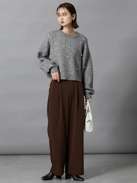 nissen Ladies Modelsさん（レディース・169cm）の秋コーディネート