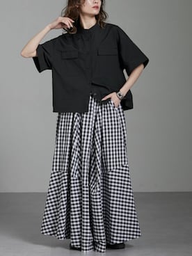 nissen Ladies Modelsさん（レディース・154cm）の夏コーディネート