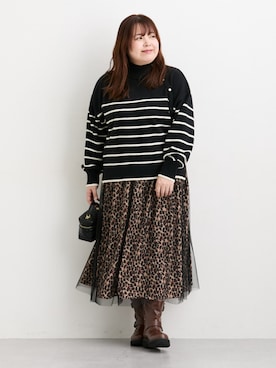 nissen Ladies Modelsさん（レディース・155cm）の秋コーディネート