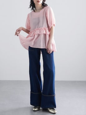 nissen Ladies Modelsさん（レディース・160cm）の春コーディネート