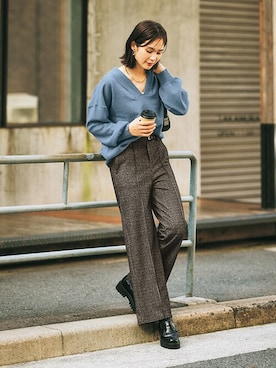 nissen Ladies Modelsさん（レディース・167cm）の秋コーディネート