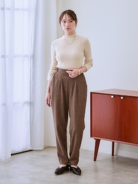 nissen Ladies Modelsさん(レディース・165cm)の秋コーディネート