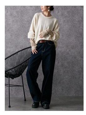 nissen Ladies Modelsさん（レディース・165cm）の秋コーディネート