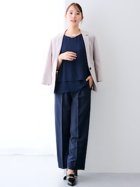 nissen Ladies Modelsさん（レディース・165cm）の春コーディネート