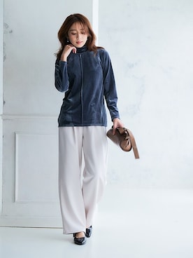 nissen Ladies Modelsさん（レディース・165cm）の冬コーディネート