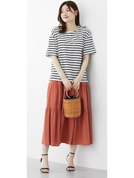 nissen Ladies Modelsさん(レディース・167cm)の春コーディネート