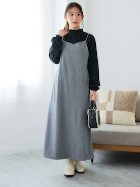 「nissen（ニッセン）のアイテム」を使った、nissen Ladies Modelsさん（レディース・160cm）の秋コーディネート